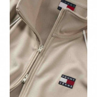 Tjw Badge Track Jacket Ext Gulf Sand  TOMMY JEANS