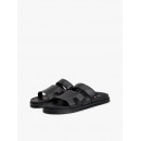 Adjustable Premium Lth Sandal Black  TOMMY HILFIGER