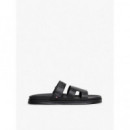 Adjustable Premium Lth Sandal Black  TOMMY HILFIGER