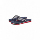 Th Webbing Summer Sandal Rwb  TOMMY HILFIGER
