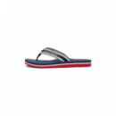 Th Webbing Summer Sandal Rwb  TOMMY HILFIGER