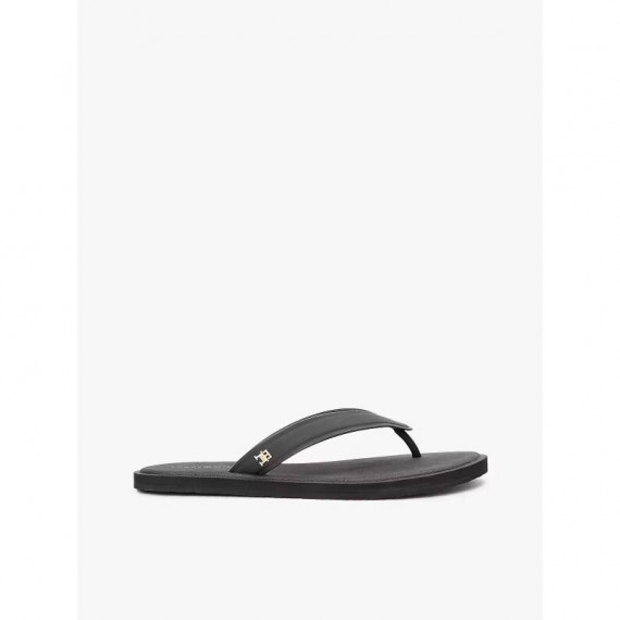 Th Scandi Premium Summer Sandal Black  TOMMY HILFIGER
