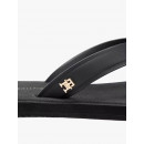 Th Scandi Premium Summer Sandal Black  TOMMY HILFIGER