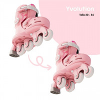 Patines Twista Rosa (30-34)  YVOLUTION