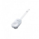 Acefast Cargador Inalambrico Magnetico 5W E21 para Iwatch Cable Tipo C Aircharge Blanco  LALO