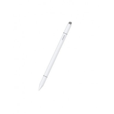 JOYROOM Lapiz Tactil 3 en 1 Magnetico Capacitivo Stylus Pen JR-BP561 Blanco con 3 Puntas