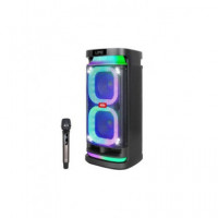 XO Altavoz BLUETOOTH XO-F58 20WX 2 Luces Rgb Radio Fm,usb,micro Sd,aux In,con Microfono y Mando