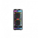 XO Altavoz BLUETOOTH XO-F58 20WX 2 Luces Rgb Radio Fm,usb,micro Sd,aux In,con Microfono y Mando