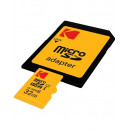 KODAK Tarjeta Memoria Micro Sdxc 64GB Uhs-i U3 V30  4K Ultra HD 100MBPS con Adaptador