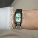 Reloj CASIO LTP-1165A-3C Analógico Mujer Acero Inoxidable Esfera Verde