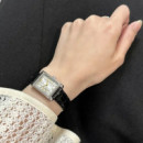 Reloj Analógico Mujer CASIO LTP-1234PL-7A2 – Caja Rectangular Ionizada, Correa de Piel, Cristal Mineral, Resistente Al Agua