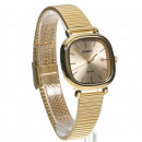 Reloj CASIO LTP-B166G-9AV Analógico Mujer, Acero Inoxidable Dorado, Wr 50M, Fecha, Cristal Mineral