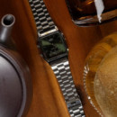 Reloj CASIO AQ-230A-3AMQY Unisex Analógico-digital, Doble Hora, Cronómetro 1/100S, Alarma Diaria, Resistente Al Agua