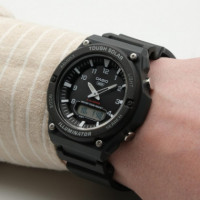Reloj CASIO AQ-S820W-1AV Tough Solar Hombre Analógico-digital 100M 5 Alarmas Hora Mundial
