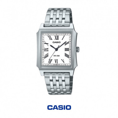 Reloj CASIO MTP-B190D-7BV Anal&oacute;gico Hombre Acero Inoxidable Wr 50M Cristal Mineral
