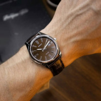 Reloj CASIO MTP-1302PL-5AVEF Hombre Analógico Clásico con Fecha, Wr 50M, Correa de Piel