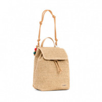 Mochila Pequeña Rafia Charms  DESIGUAL