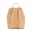 Mochila Pequeña Rafia Charms  DESIGUAL