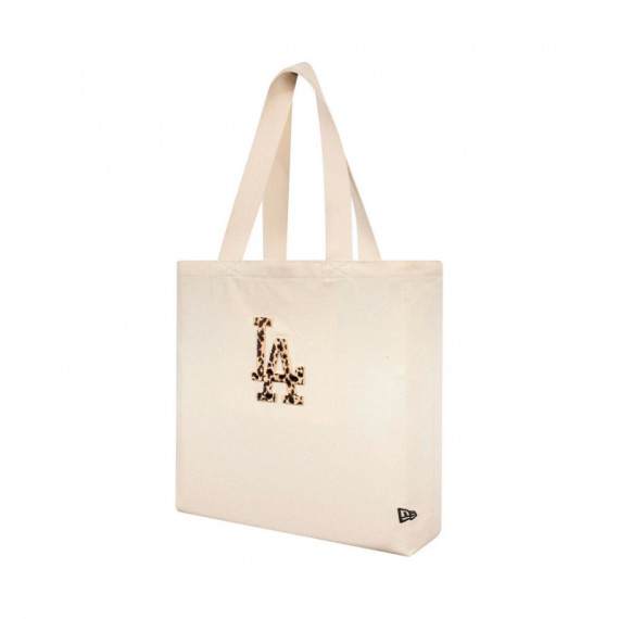 Bolso Tote Bag Mlb Animal Infill la Dodgers Beige  NEW ERA