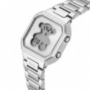 Reloj Digital con Brazalete de Acero D-bear Mini  TOUS