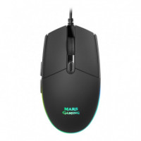 MARS GAMING  Raton Optico 3200 Dpi Mmg