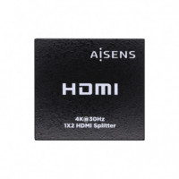 AISENS Splitter para 2 Monitores HDMI