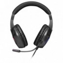 AURICULARES GAMING CON MICRÓFONO MARS GAMING MH122/ JACK 3.5/ NEGROS