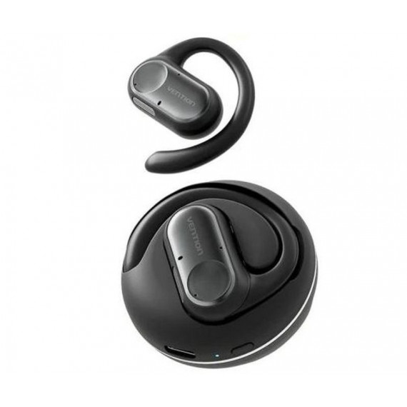 VENTION AURICULARES DEPORTIVOS BLUETOOTH OPEN EAR OPENBOT O11 NEGROS CON ESTUCHE DE CARGA