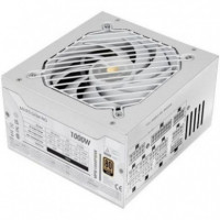 MARS GAMING Fuente de Alimentacion MPB1000PSI 1000W 80 Plus Gold Blanca Ventilador 14CM