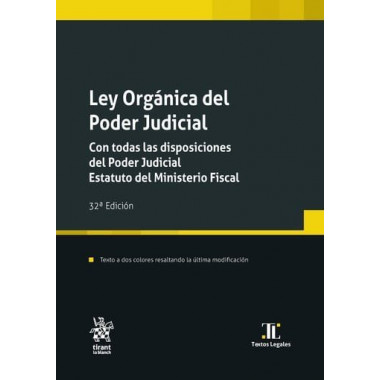 Ley Organica del Poder Judicial   con Todas las Disposiciones del Poder Judicial   2025