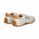 Deportivo Ante+malla Blanco  CAMPER