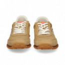 Deportivo Textil con Banda Cuero  CAMPER