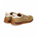 Deportivo Textil con Banda Cuero  CAMPER