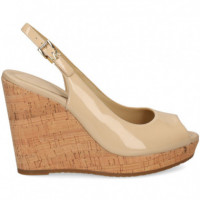 Abierto Punta y Talon Charol Rosa  MICHAEL KORS