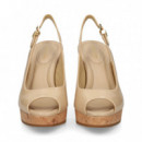 Abierto Punta y Talon Charol Rosa  MICHAEL KORS