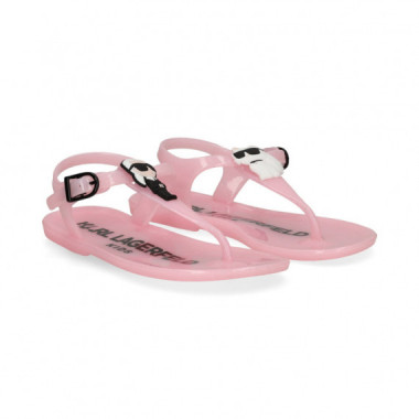 Esclava PVC Rosa  KARL LAGERFELD KIDS