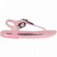 Esclava PVC Rosa  KARL LAGERFELD KIDS