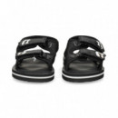 Sandalia Velcros Neopreno+piel Negro  KARL LAGERFELD KIDS