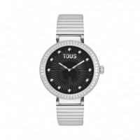 Reloj Smartwatch con Brazalete de Acero y Zirconias S-connect  TOUS