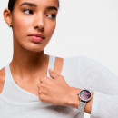 Reloj Smartwatch con Brazalete de Acero y Zirconias S-connect  TOUS