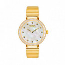 Reloj Smartwatch con Brazalete de Acero y Zirconias S-connect  TOUS