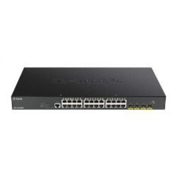 Switch D-LINK 24XRJ45 Gbe 4XSFP+ Gestionado Poe Rack (DGS-1250-28XMP/E)