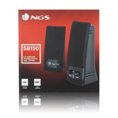 Altavoces NGS SB150 2.0 Est&eacute;reo para PC
