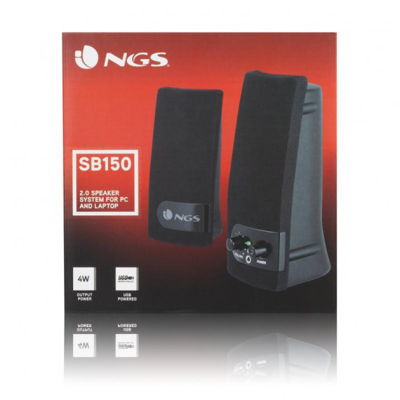 Altavoces NGS SB150 2.0 Estéreo para PC