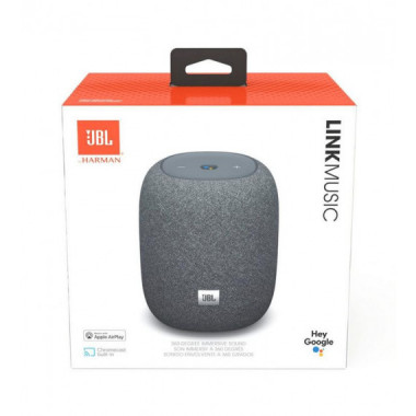 Altavoz Inteligente JBL Link Music (Gris)