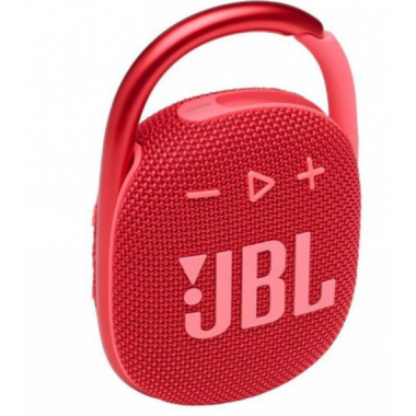 Altavoz Port&aacute;til JBL Clip 4 Rojo con Mosquet&oacute;n Integrado