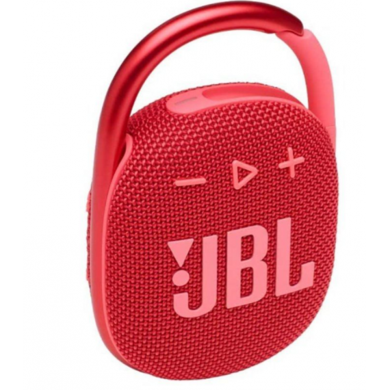 Altavoz Portátil JBL Clip 4 Rojo con Mosquetón Integrado