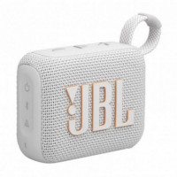 Altavoz Bluetooth Portátil JBL Go 4 Blanco
