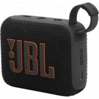 Altavoz JBL Go 4 Bluetooth Ultraportátil Negro