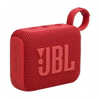 Altavoz JBL Go 4 Bluetooth Ultraport&aacute;til Rojo